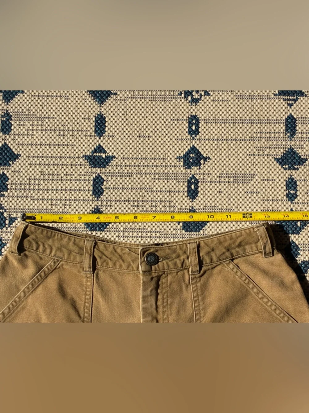 Patagonia VINTAGE Stand Up Shorts - Earth Tone - 26" Waist - Organic Cotton - Picture 6 of 9